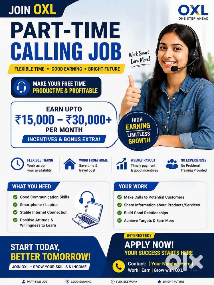 Part time calling job.