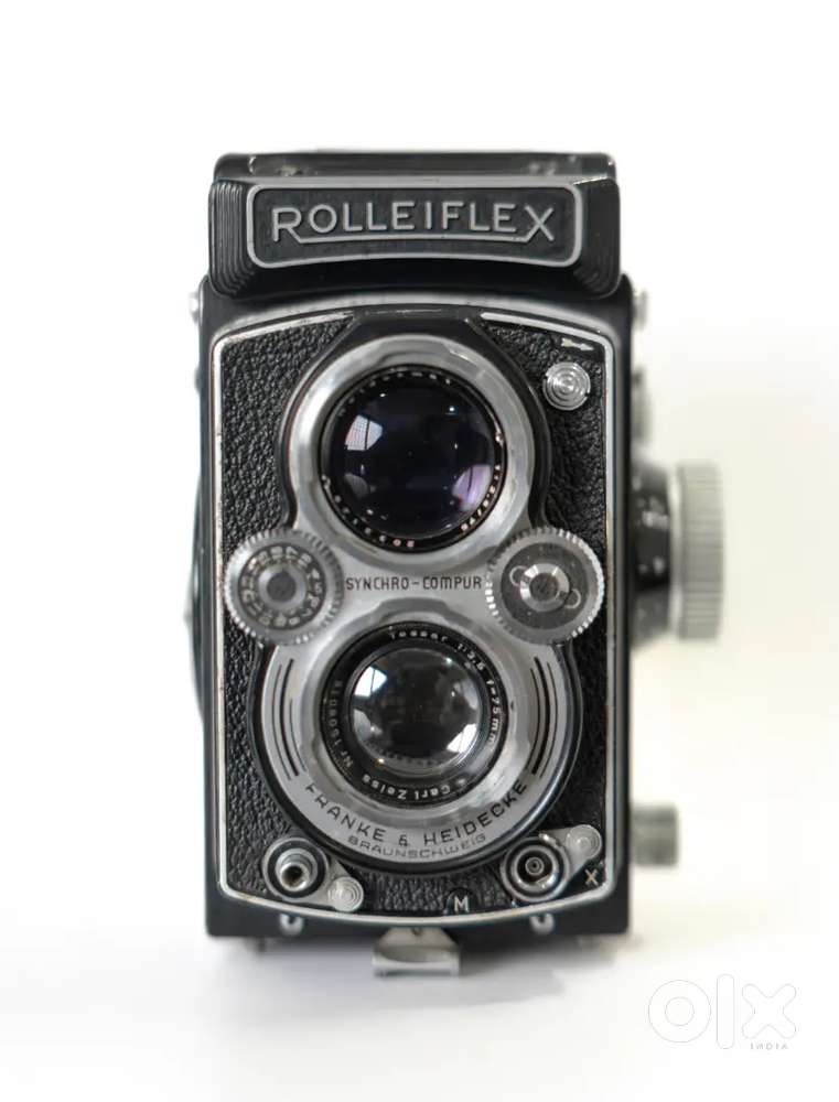 Camera Rolleiflex 3.5 TLR Carl Zeiss Tessar 75mm f/3.5 - Cameras