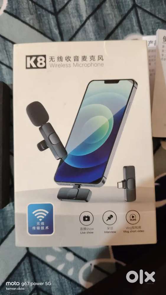 K8 wireless microphone phone