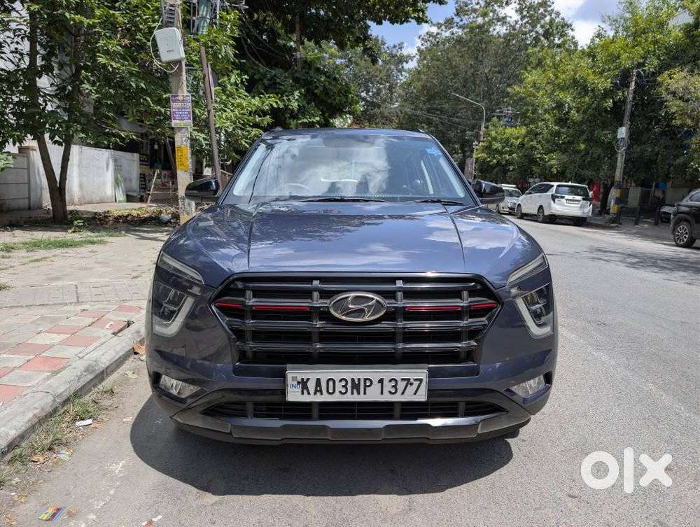 Hyundai Creta 1.5 S Plus Knight Petrol, 2022, Petrol