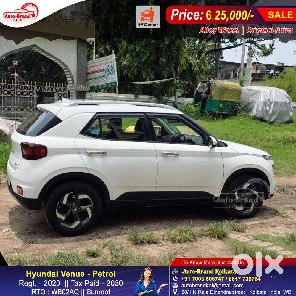 Hyundai Venue Sx (o) Mt 1.0 Turbo, 2020, Petrol