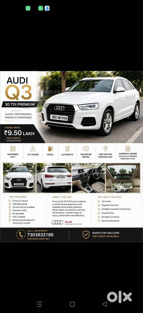 Audi Q3 Diesel 2017