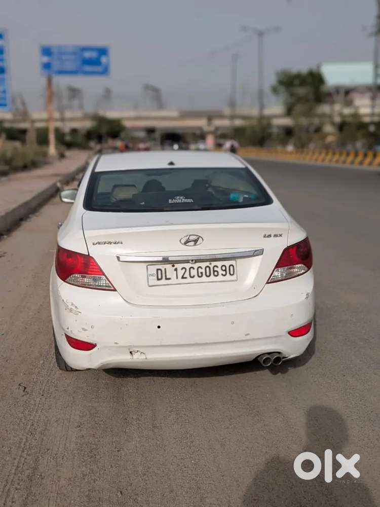 Hyundai Verna 2013 Petrol 74449 Km Driven Cng On Paper