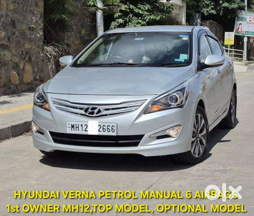 Hyundai Verna 1.6 Sx (o) Vtvt, 2015, Petrol