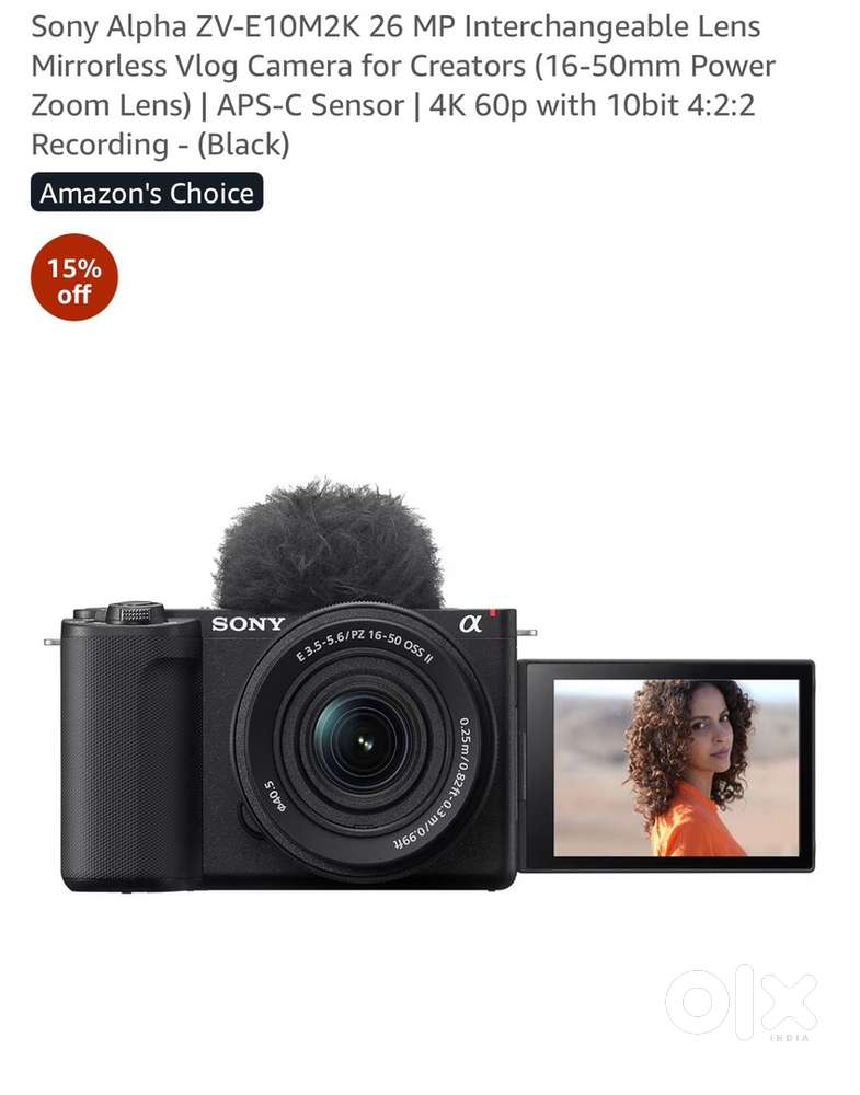 Sony zve 10 mark 2 with kit lense and viltrox 13mm 1.4A wide angle len