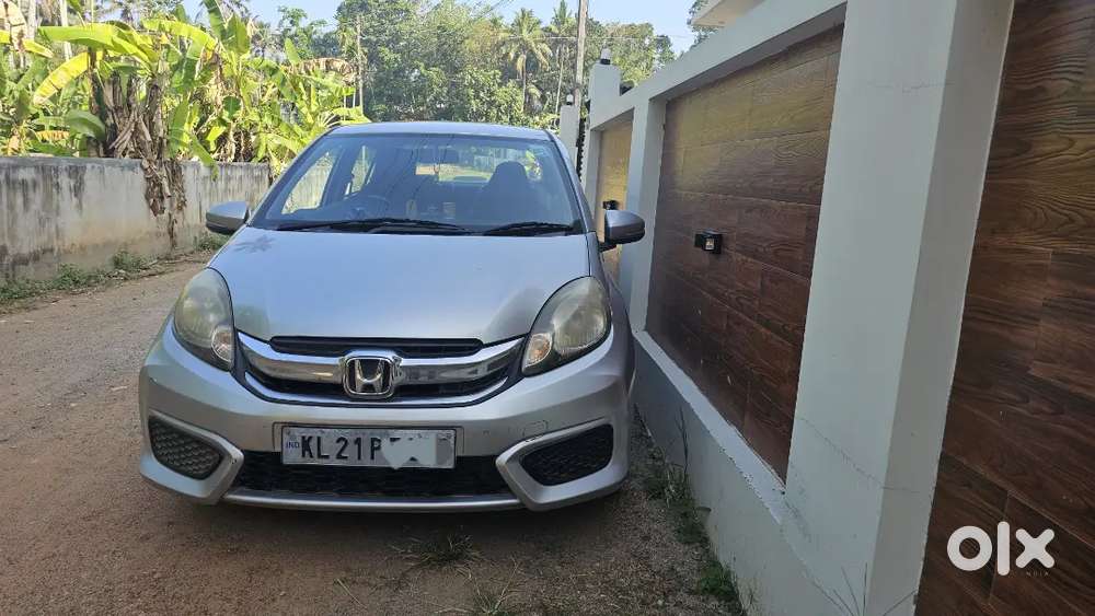 Honda Amaze Silver Color 2017 Model