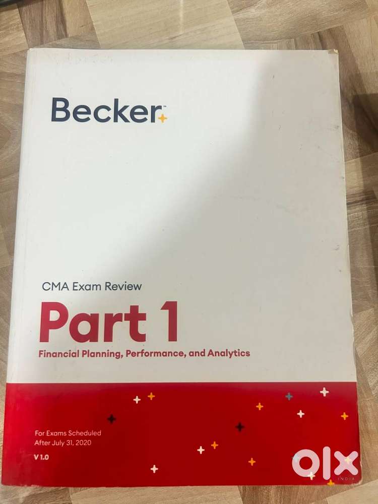 CMA Becker Exam Review Part 1 & Part 2 - Books in undefined