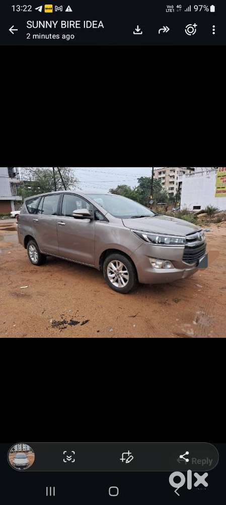 Toyota Innova Crysta 2.4 Vx Mt 8s, 2017, Diesel