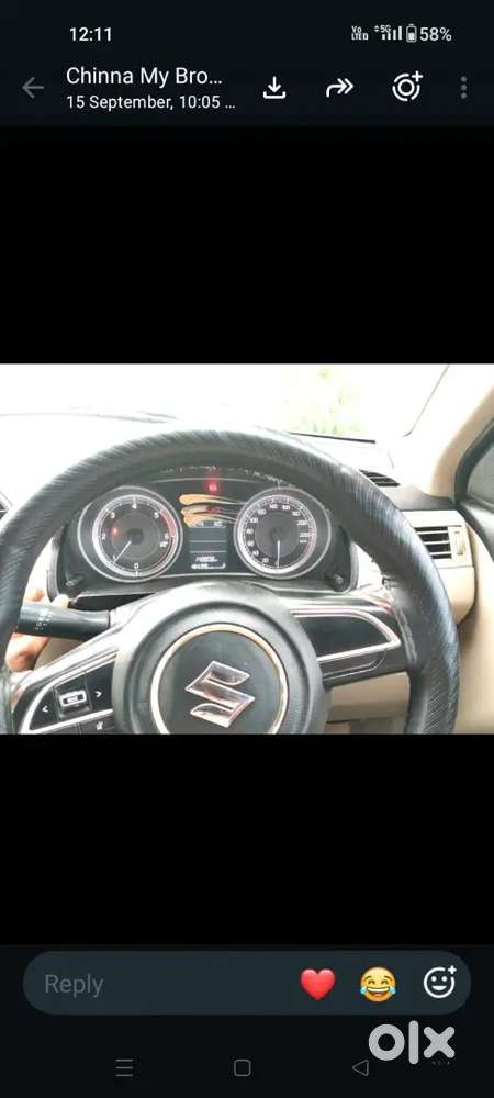 2nd Owner Maruti Dzire 2018