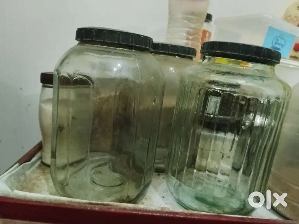Achaar glasss container