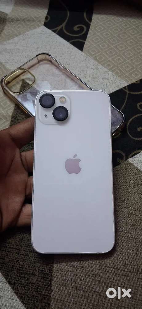 Iphone 13 white color battery 79 all original parts with bill and box