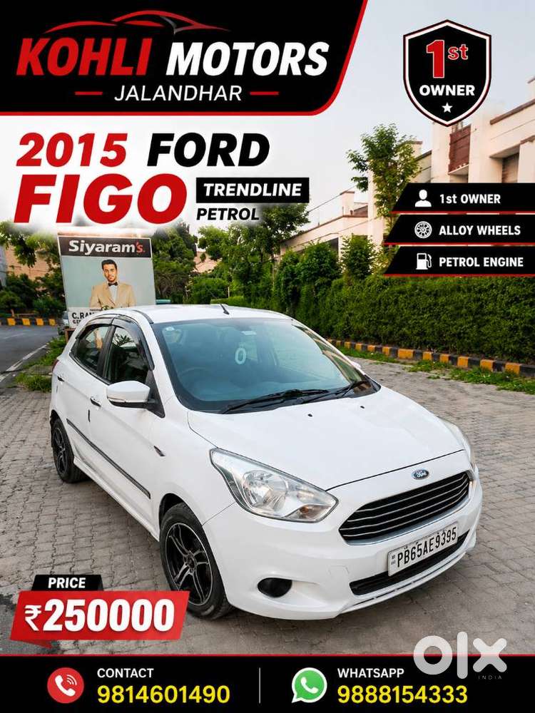 Ford Figo 1.2p Trend Mt, 2015, Petrol