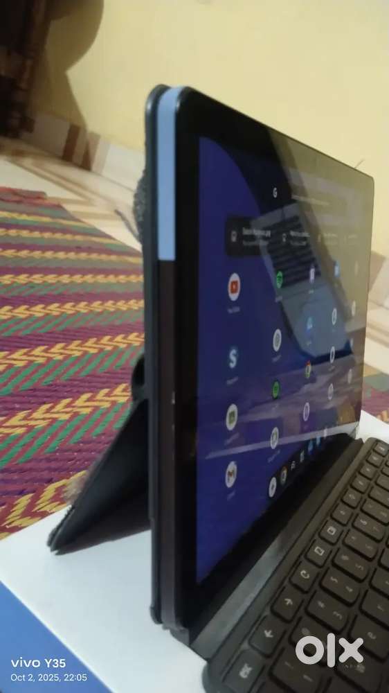 Lenovo IdeaPad Duet Chromebook (128GB, Wi-Fi, Ice Blue/Iron Grey