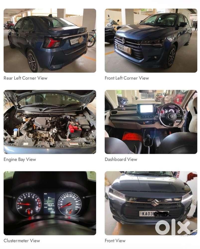 Maruti Dzire Zxi+ 2025