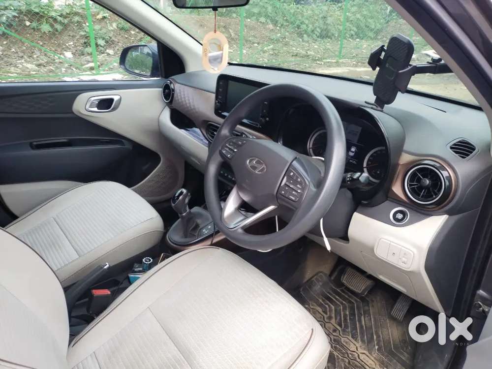 Hyundai Aura 2023, Sx-auto, Petrol, 47000km, Comp-history, No Accident