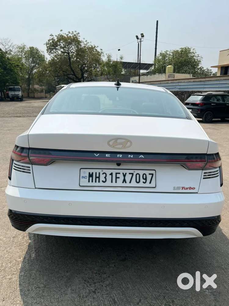 Hyundai Verna Sx (o) 1.5 Turbo Petrol Dct, 2024, Petrol