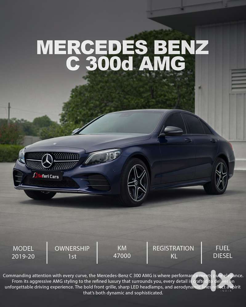 Mercedes-benz C-class Amg Line C 300d, 2019, Diesel