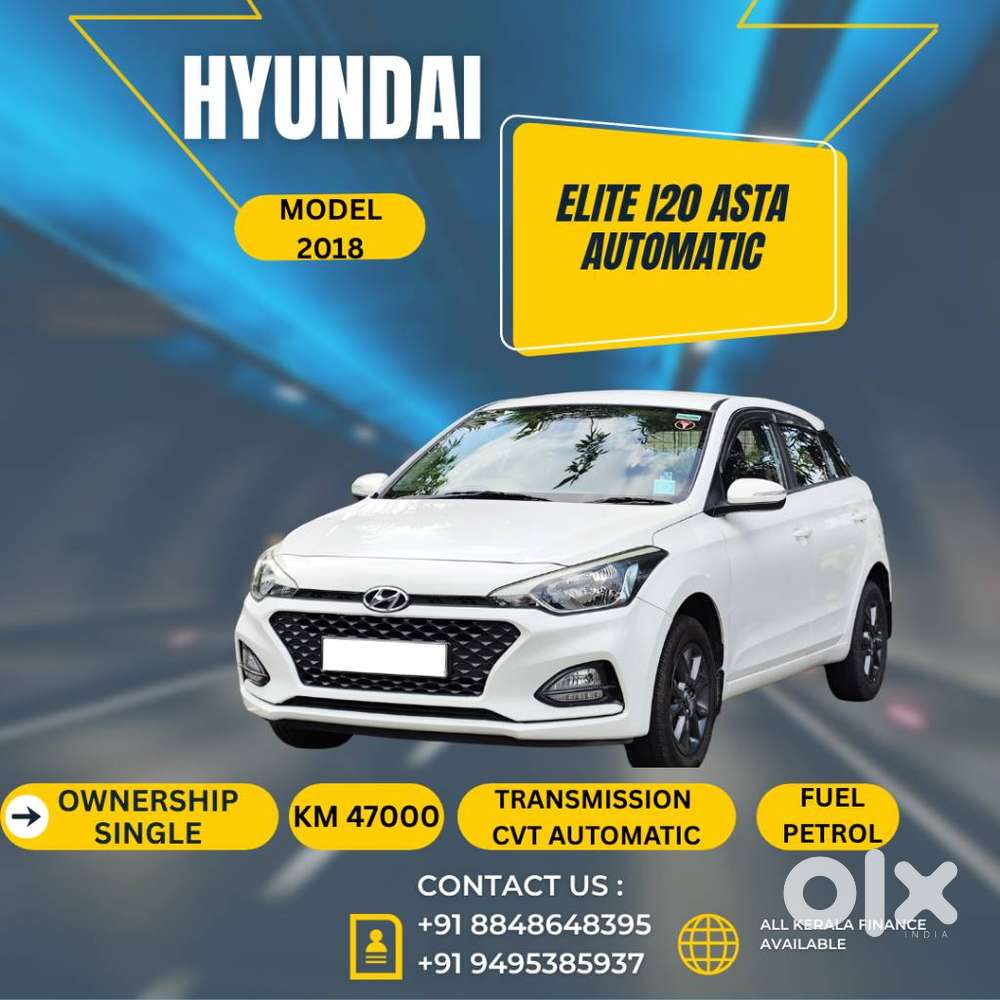 Hyundai I20 Asta Option Cvt, 2018, Petrol