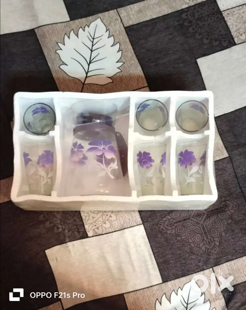 Glass set & Dryfruit container