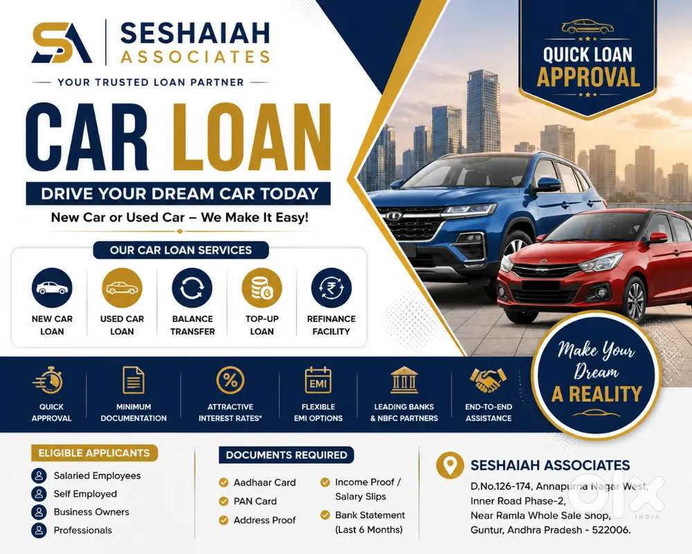 Car Loans Available
