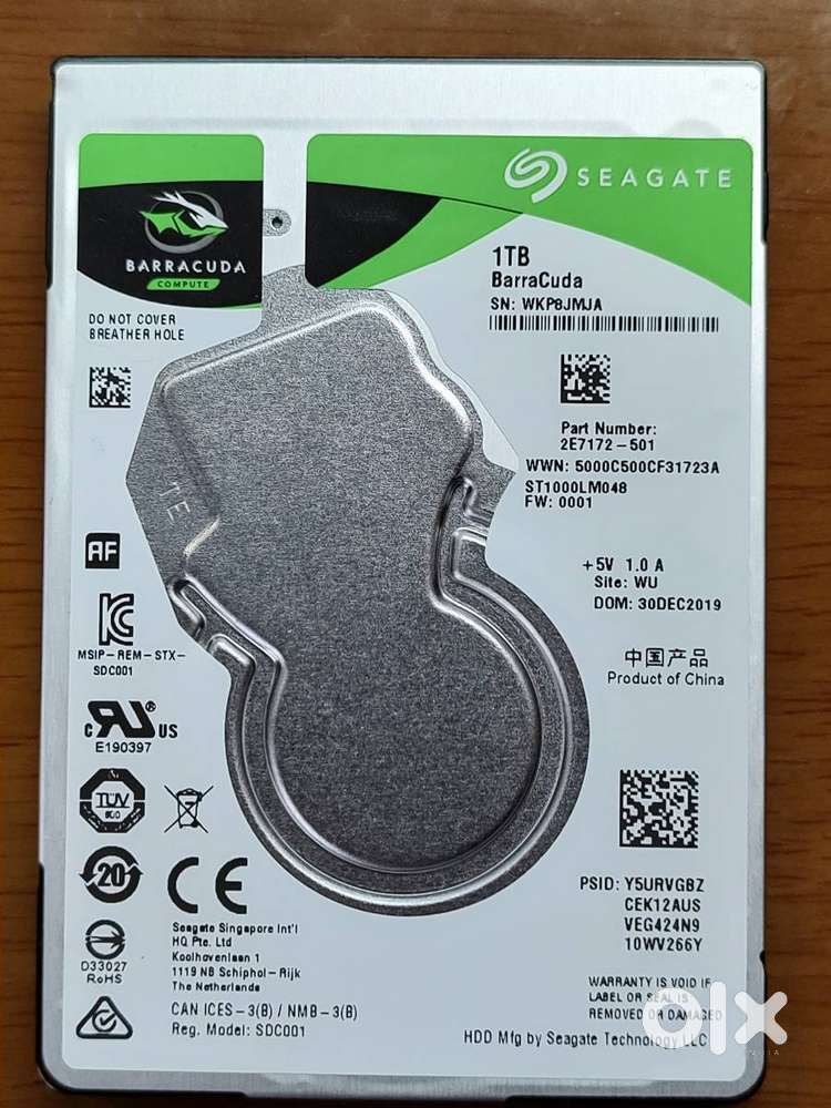 Seagate 1TB HDD + 2&times; 2GB DDR2 Laptop RAM &ndash; Bundle