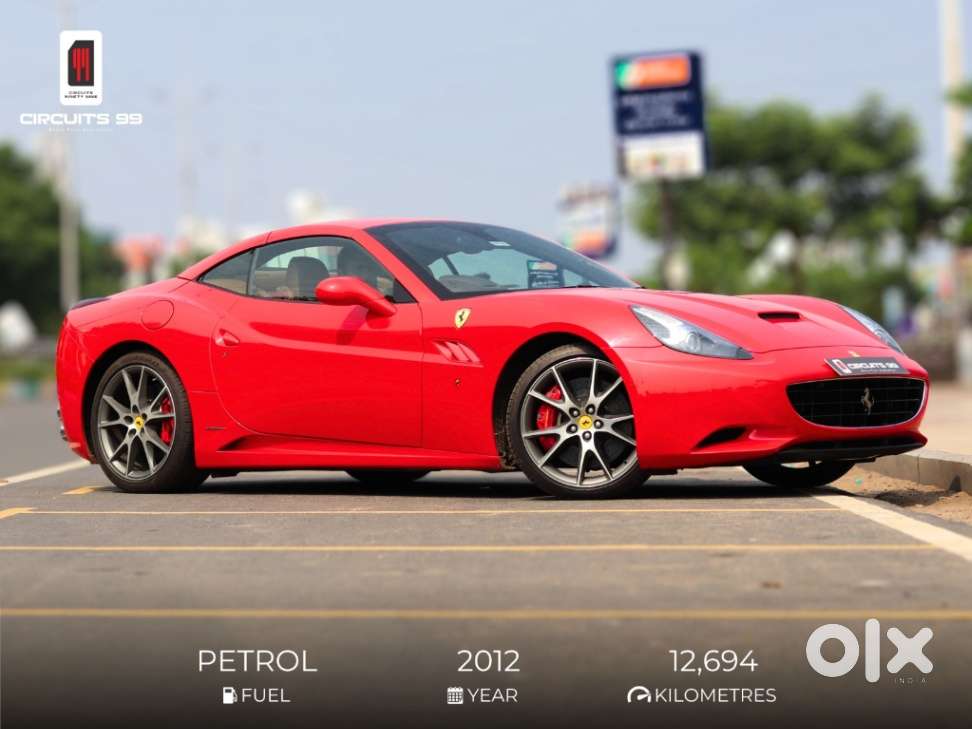 Ferrari California Convertible, 2012, Petrol