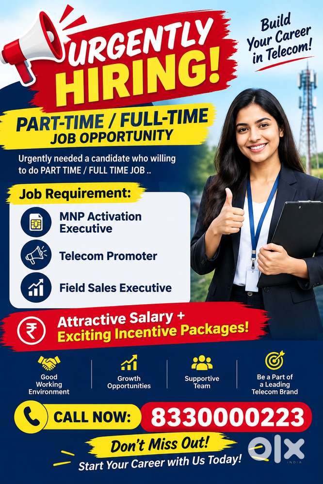 MNP Activation Executive / Telecom Promoter/ Fiel