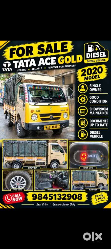 TATA Ace gold single owner