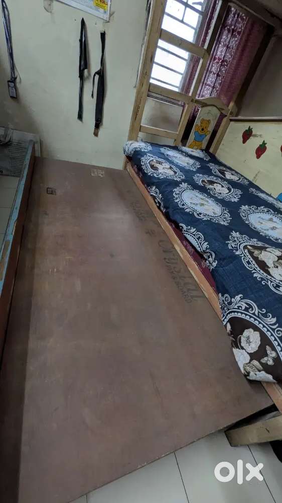 BUNK BED + STUDY TABLE FOR SALE