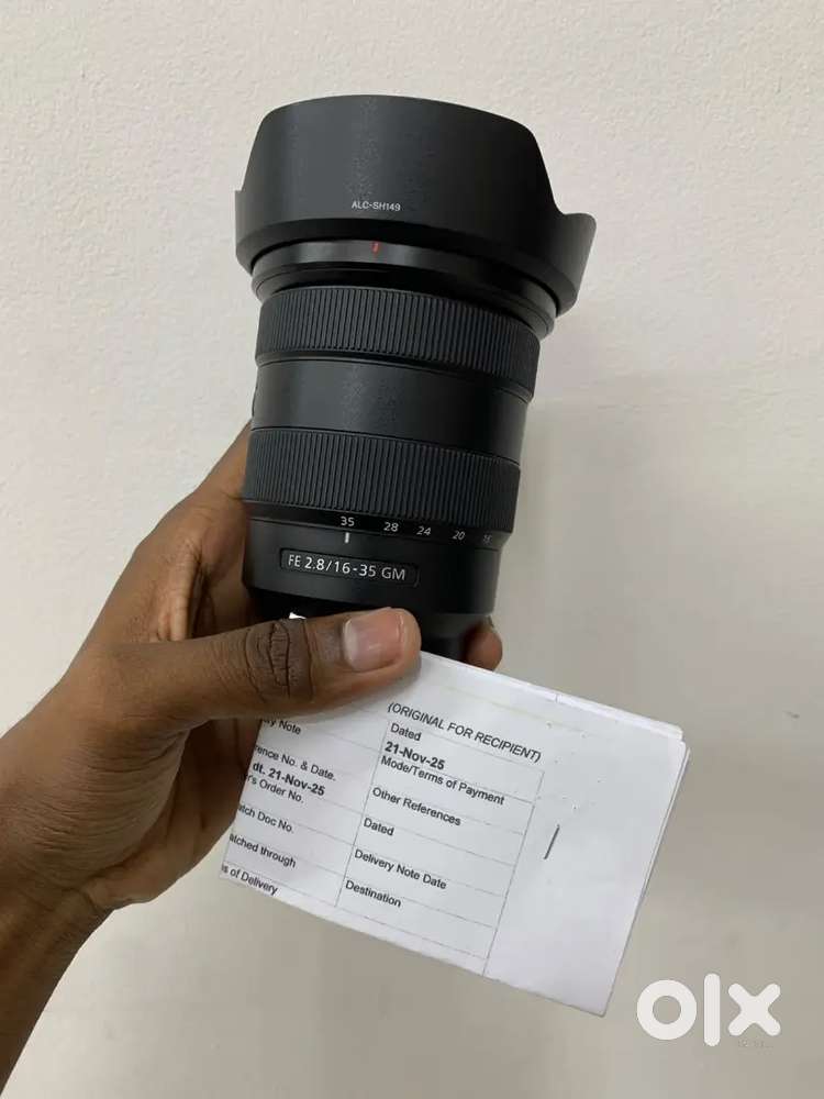 SONY FE 2.8 16-35MM G-MASTER LENS