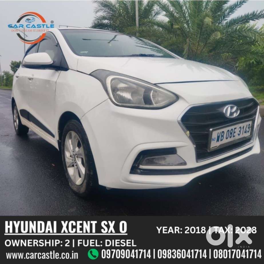 Hyundai Xcent Sx 1.2 (o), 2018, Diesel