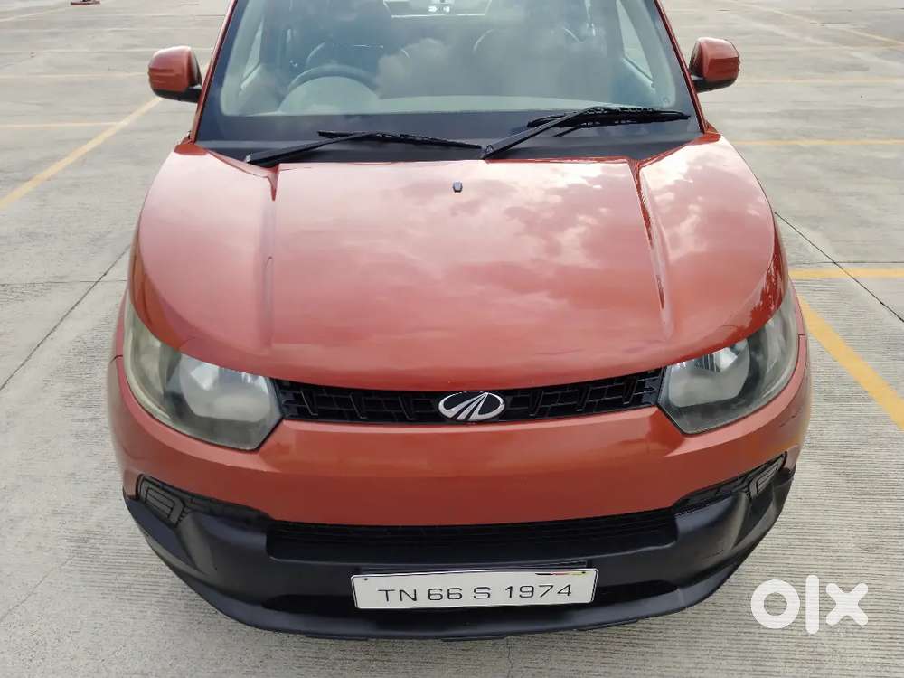 Kuv100 K4 Diesel Sport Orange Colour Coimbatore Registration 1st Owner