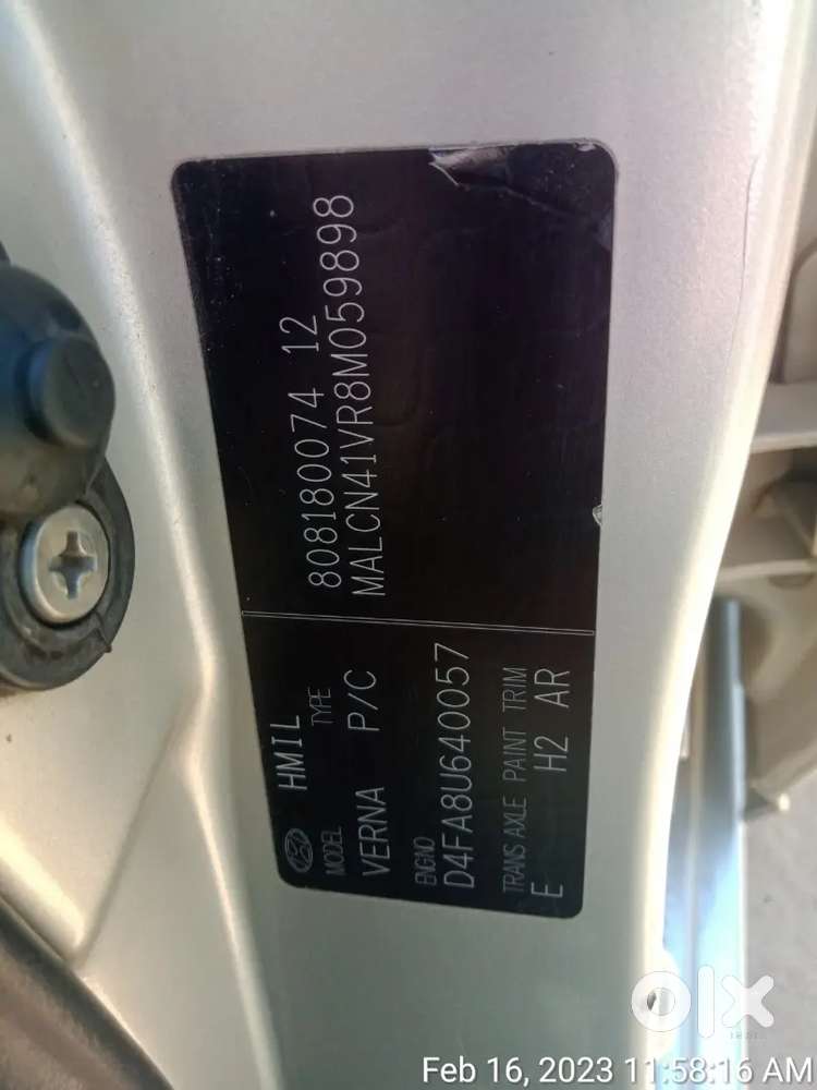 Hyundai Verna 2008