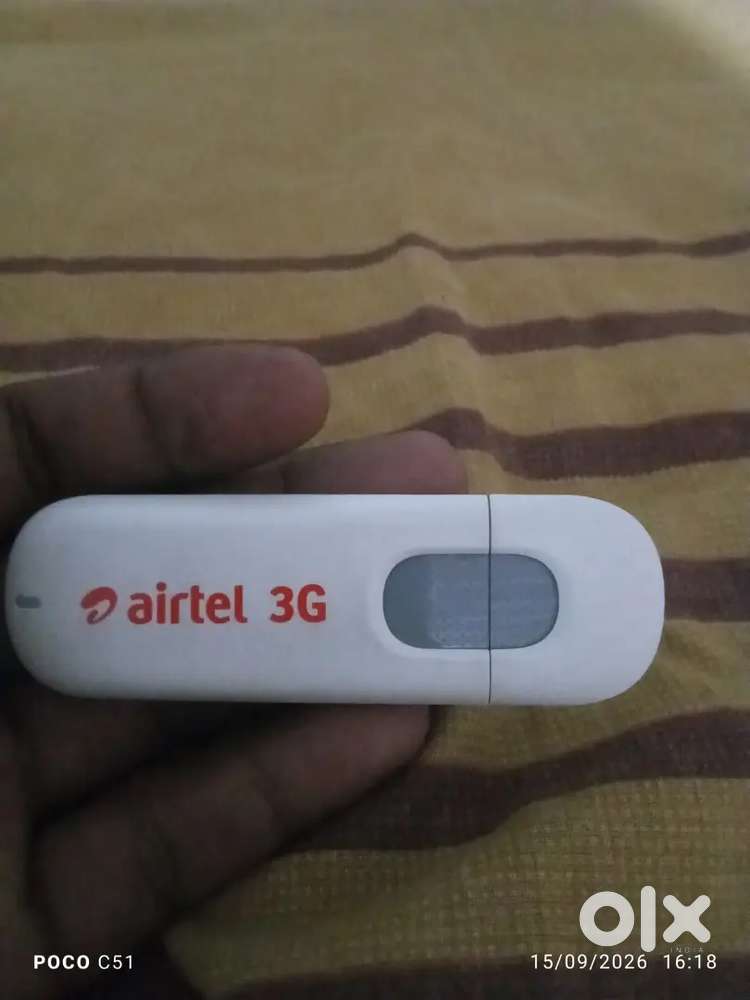 Airtel 3G USB Dongle Modem &ndash; Good Condition | ₹500