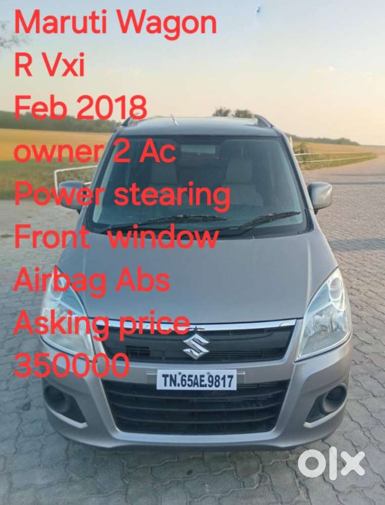 Maruti Suzuki Wagon R Vxi Abs Airbag, 2018, Petrol