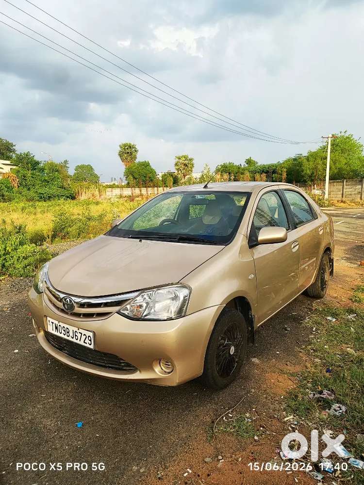 Toyota Etios 2011 Petrol 123000 Km Driven