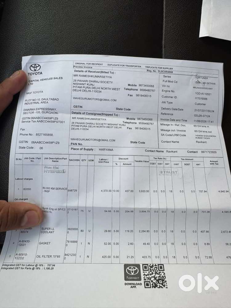 Toyota Fortuner 4x2 At 2.8 Diesel, 2017, Diesel