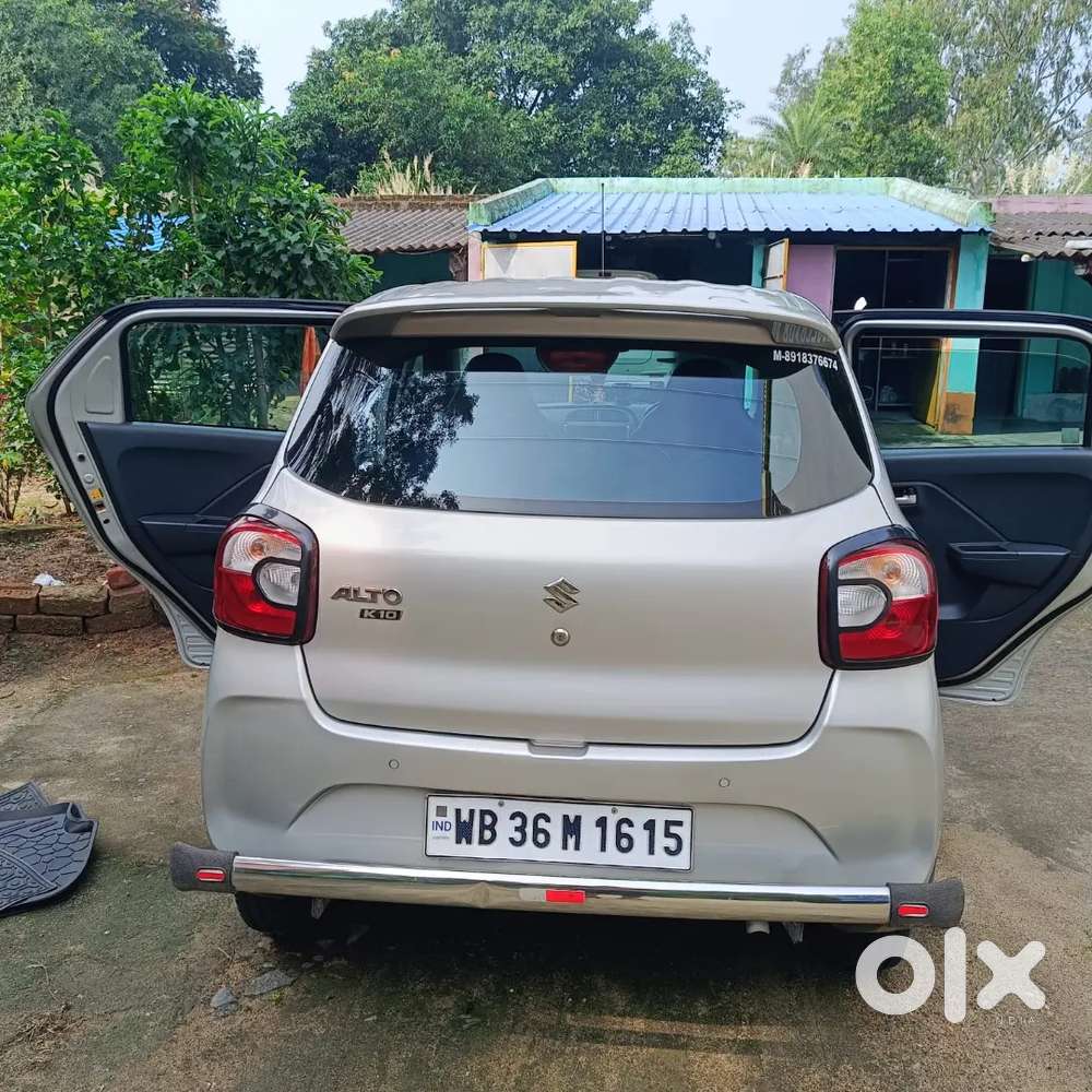 Alto K10 Vxi + Top Model , Sliver Colour