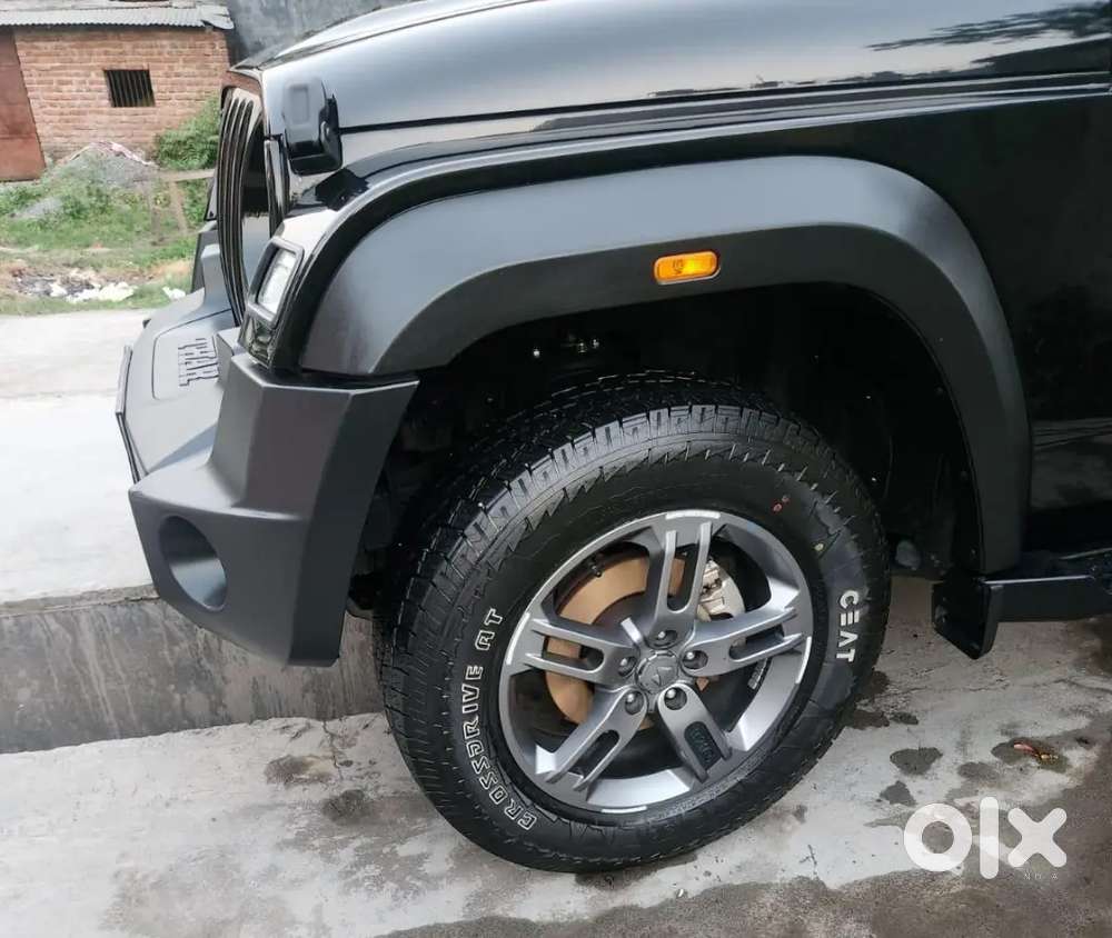 Mahindra Thar 2025 Next To Showroom