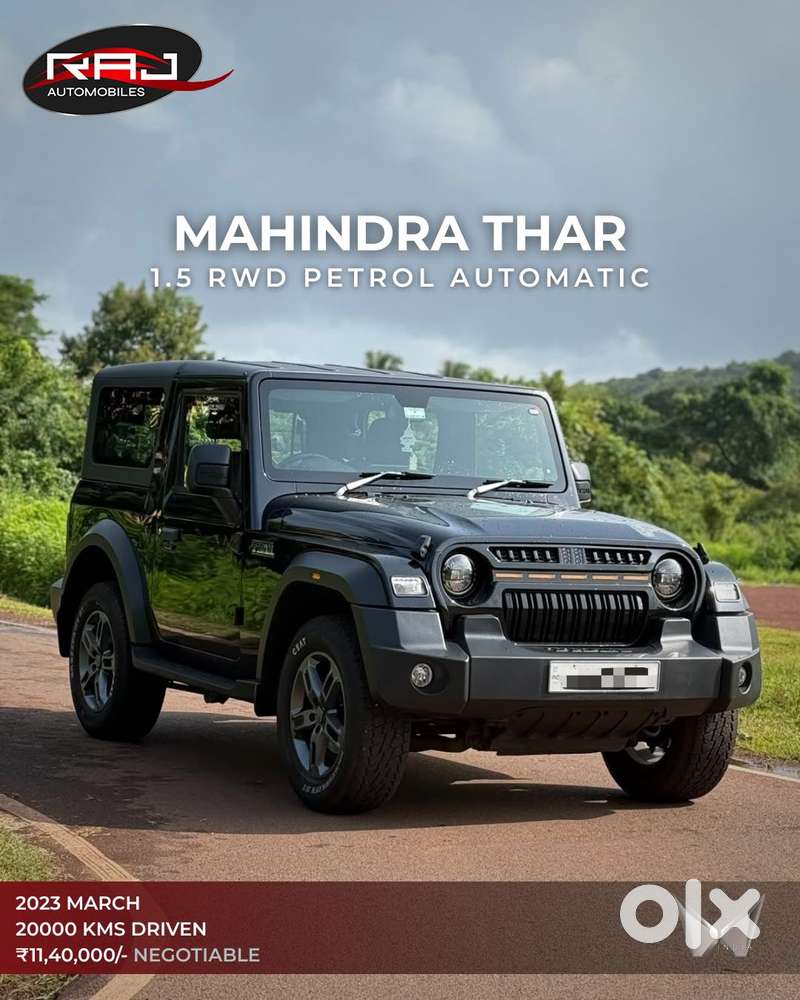 Mahindra Thar Lx 4-str Hard Top At, 2023, Petrol