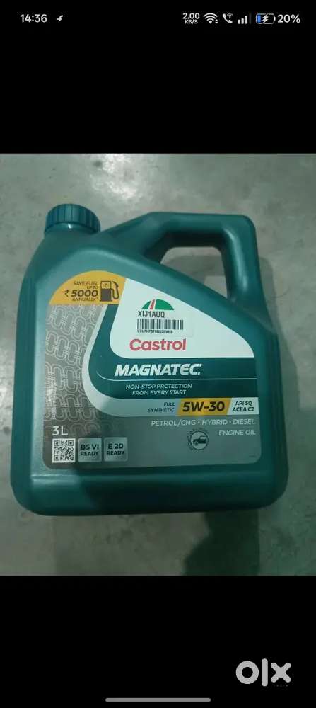 1600 Rs Me -- Castrol Magnatec 5w-30  Engine Oil 3l  Sealed Pack