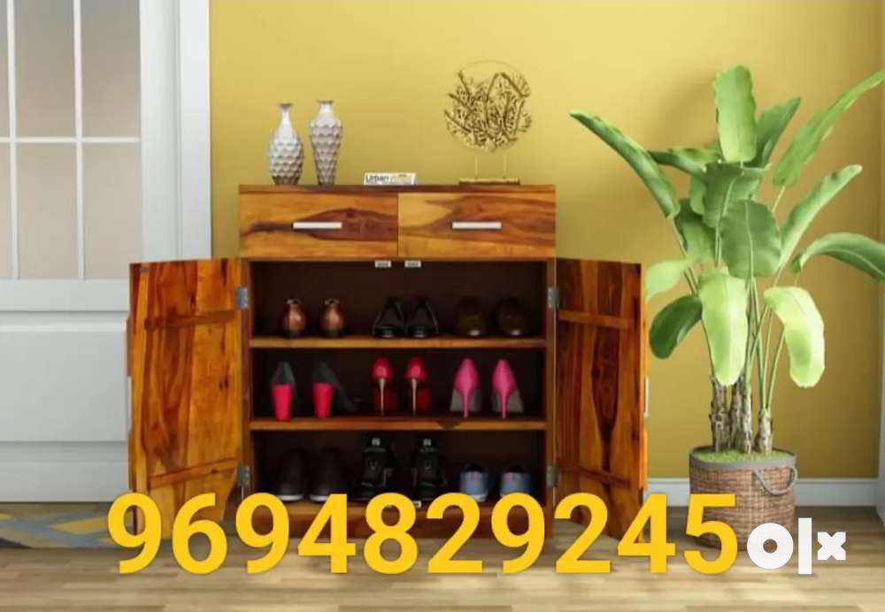 Shoe rack wooden online olx