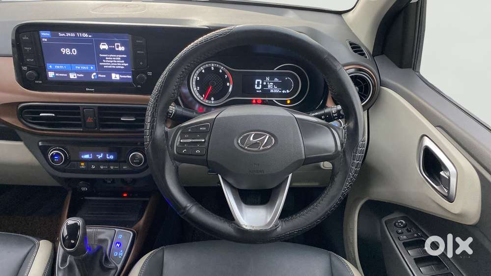 Hyundai Aura Sx Plus Automatic, 2022, Petrol