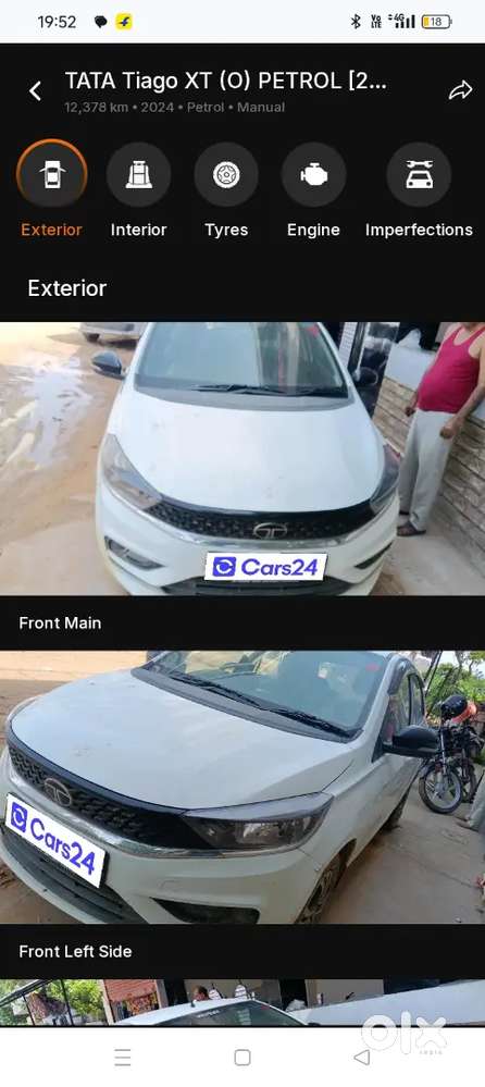 Tata Tiago 2024 Petrol Good Condition Bh Number Car