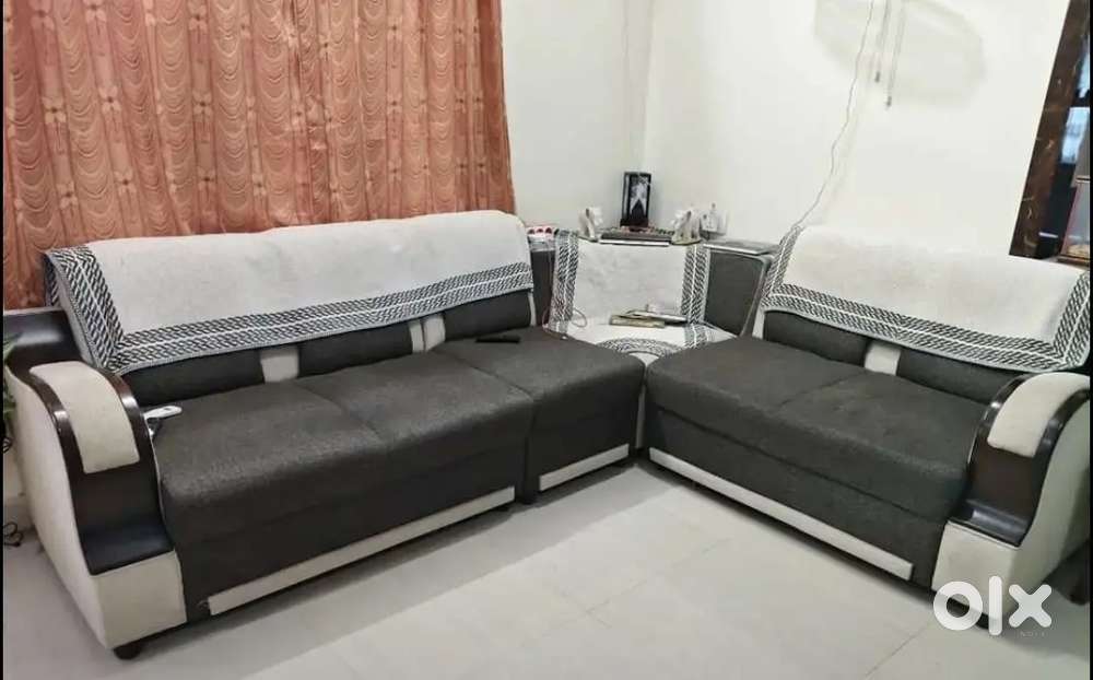 L shaped sofa