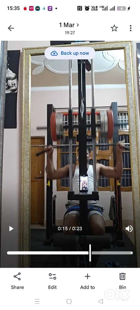 Mini home Gym setup