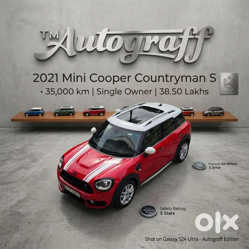 Mini Cooper Countryman 2021 Petrol 35000 Km Driven Well Maintained