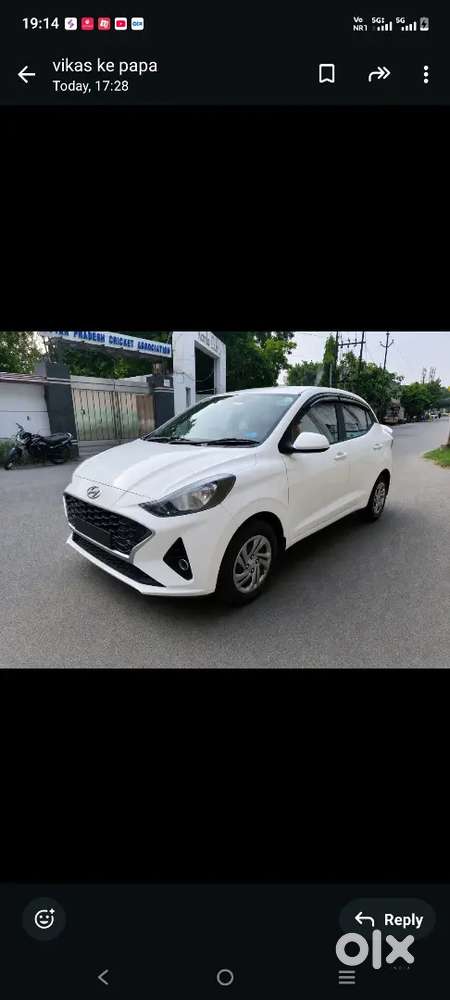 Hyundai Aura 2022 Petrol 65000 Km Driven