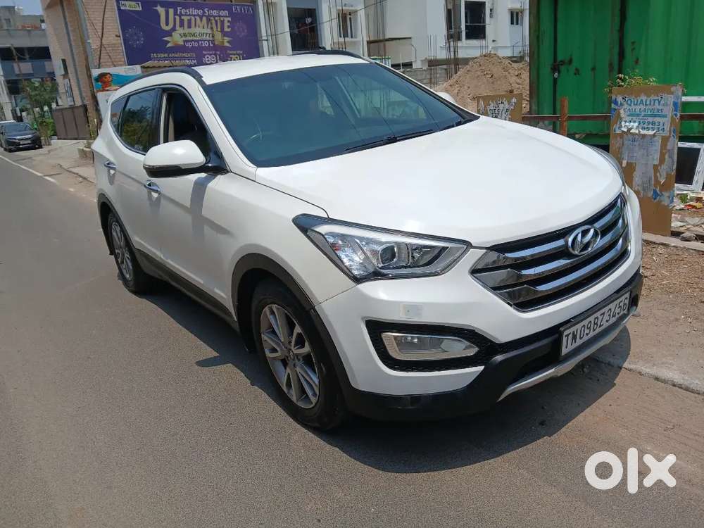 2014 Santafe Sx Automatic Diesel Single Owner Ac Working Insurance Liv