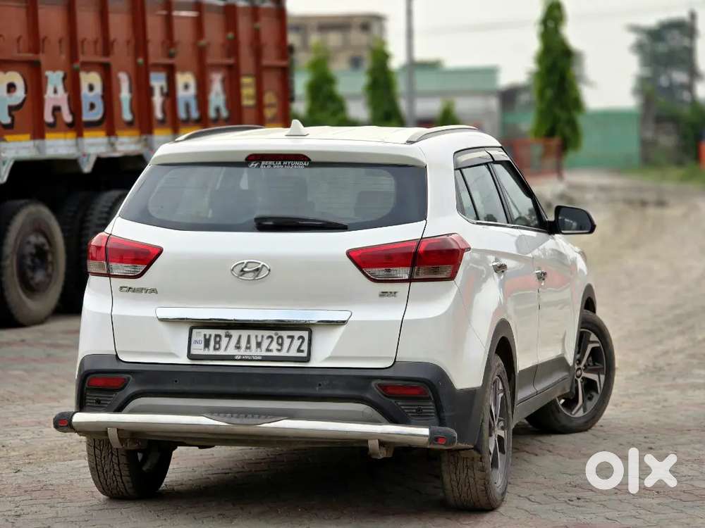 Hyndai Creta 2019 Top Model Sunroof Tax Updte Upto 2029